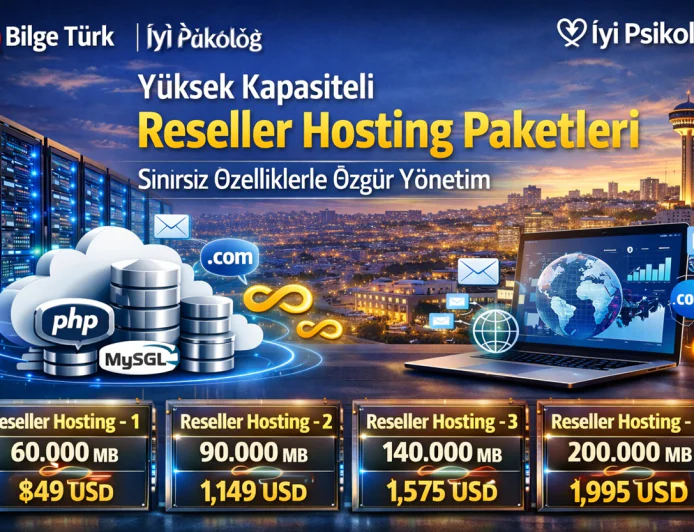 Web masterlar ve haber siteleri için yeni reseller hosting dönemi