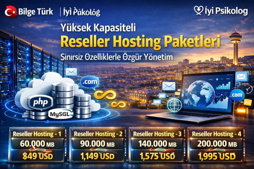 Web masterlar ve haber siteleri için yeni reseller hosting dönemi