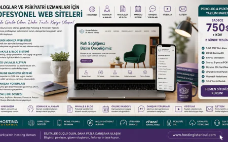 Psikologlar için dijital güç: Kendi adınıza profesyonel platformunuzu kurun