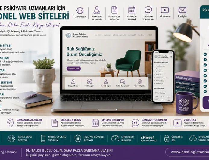Psikologlar için dijital güç: Kendi adınıza profesyonel platformunuzu kurun